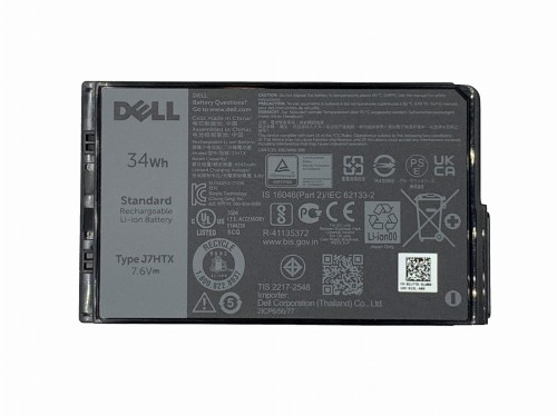 Dell 2JT7D J7HTX 34 Wh Latitude 12 Rugged 7202 7212 7220