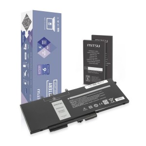 Bateria Mitsu do Dell Latitude 5490, 5590 8500mAh