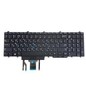 Klawiatura Dell Latitude E5570 5580 5590 Precision 7510 7520 7710 LED PL + cyrylica