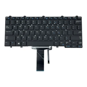 Klawiatura Dell Latitude 7350 5480 5490 7480 7490 LED Single Point (bez trackpointa)