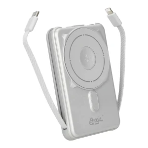 Power Bank Aiogie 5w1 10000mAh MagSafe Tytanowy